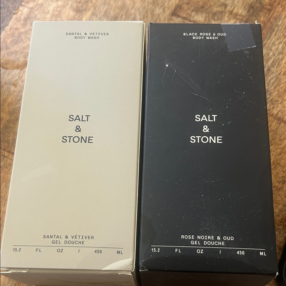 Salt and stone body washes bundle